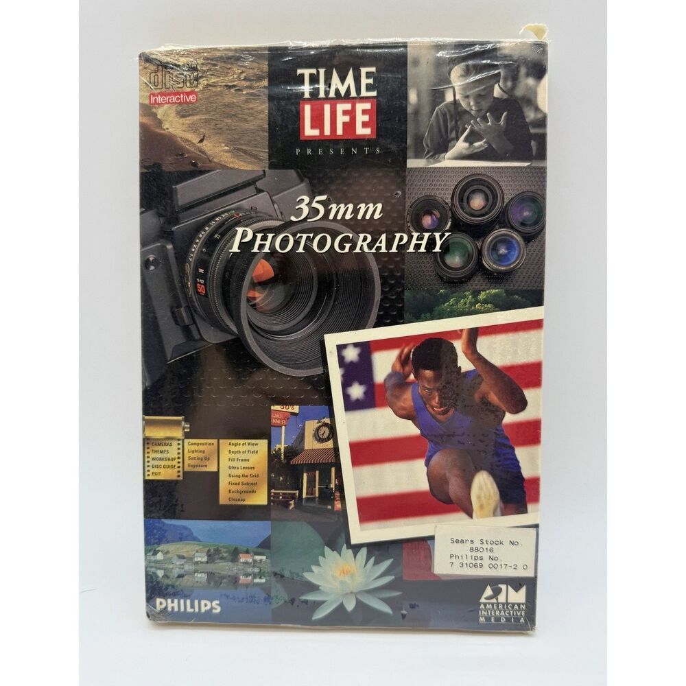 Time-Life Photography (Philips‎ CD-i, 1990) with Long Box